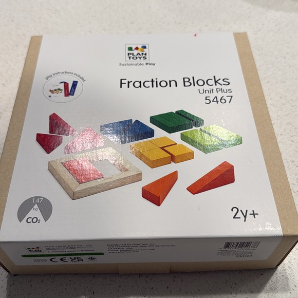 NIB Plantoys fraction blocks - Picture 7 of 7